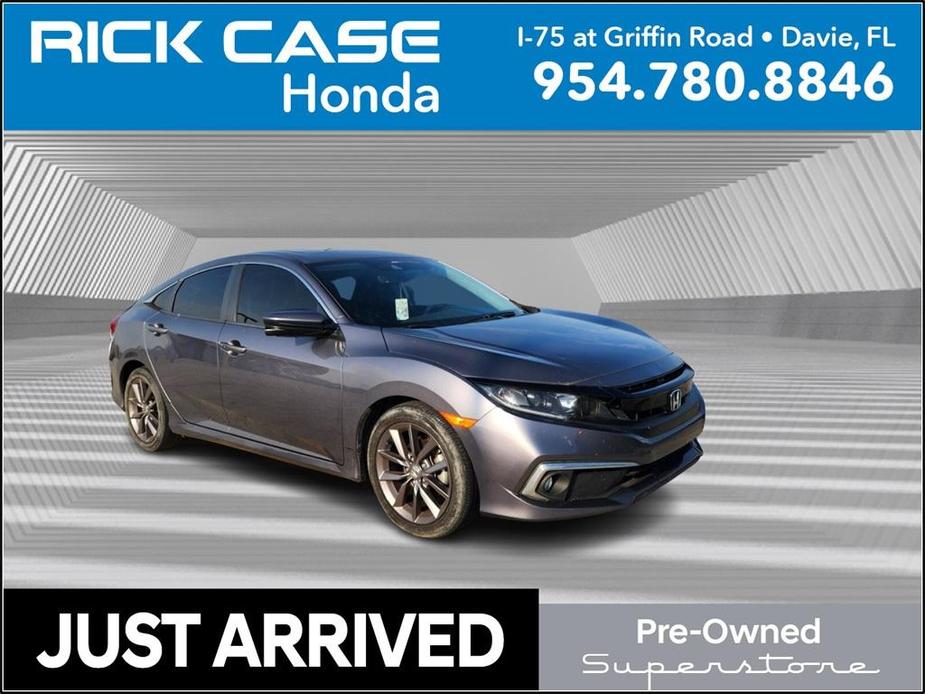 used 2021 Honda Civic car, priced at $23,991