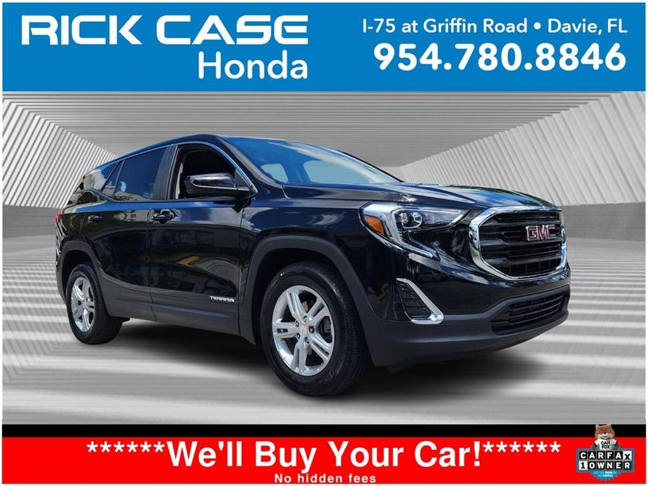 used 2021 GMC Terrain car, priced at $19,994