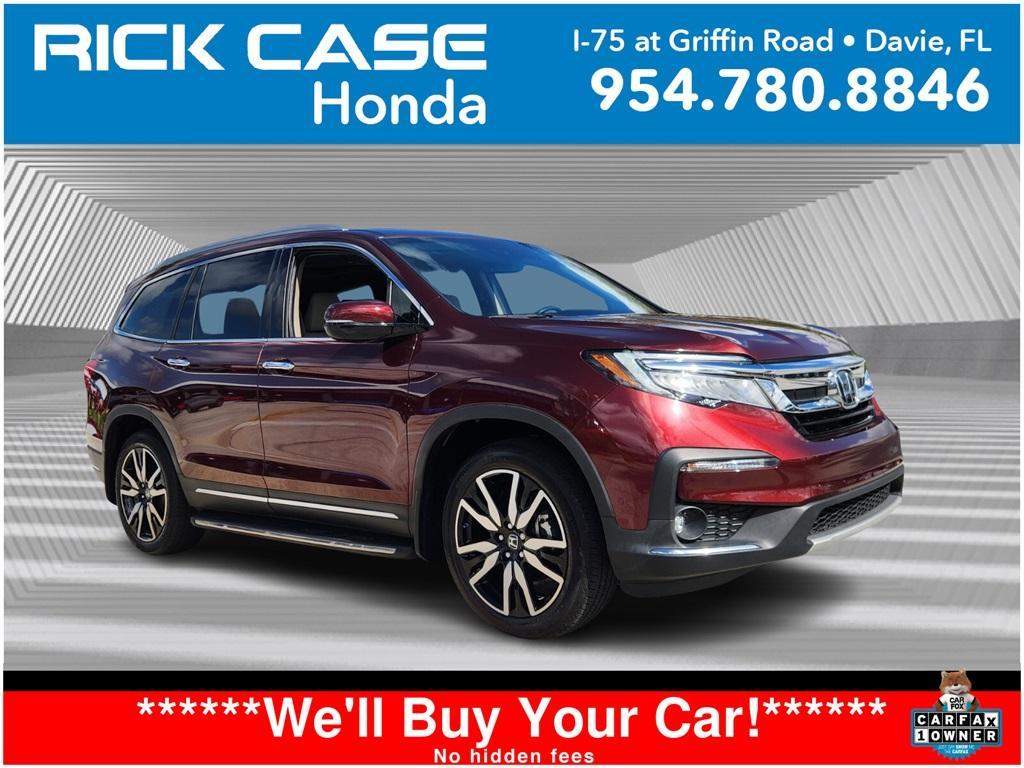 used 2022 Honda Pilot car, priced at $36,943