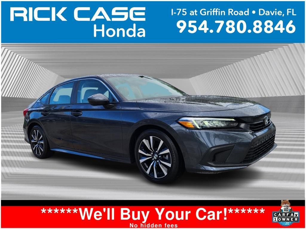 used 2024 Honda Civic car, priced at $24,703