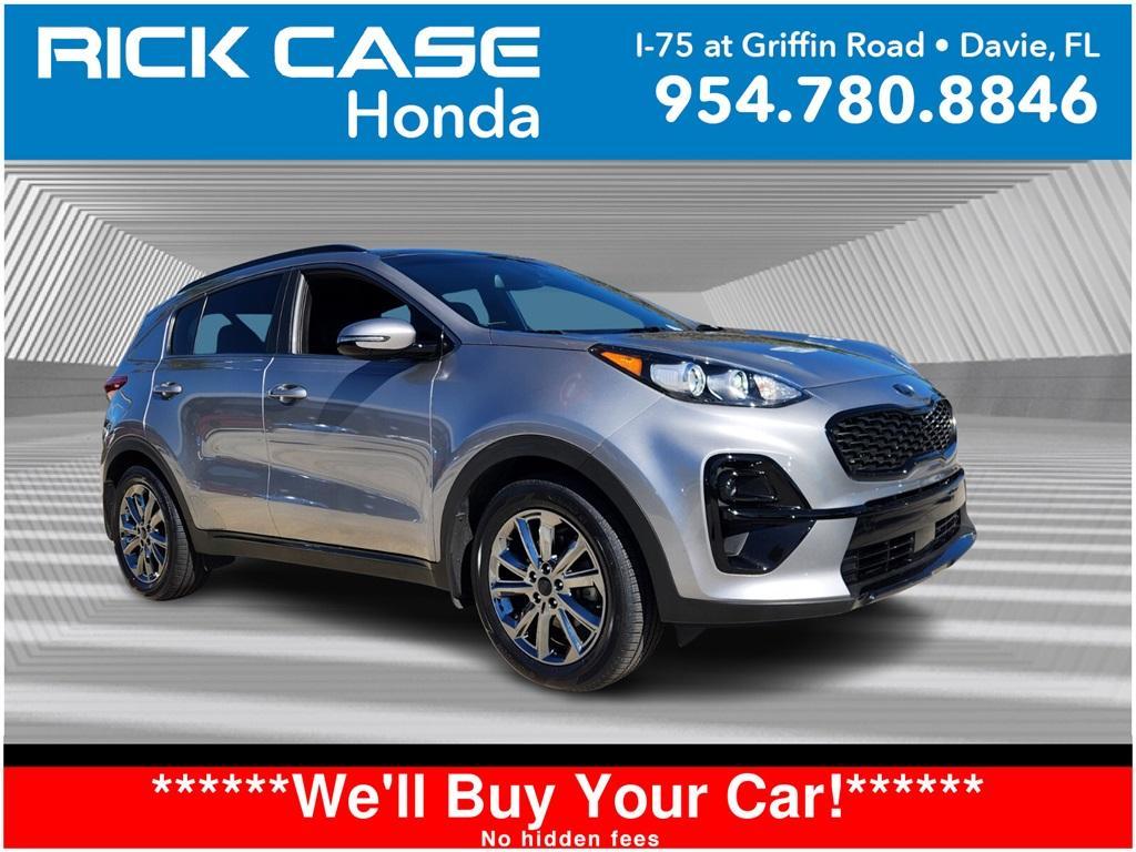 used 2021 Kia Sportage car, priced at $19,137