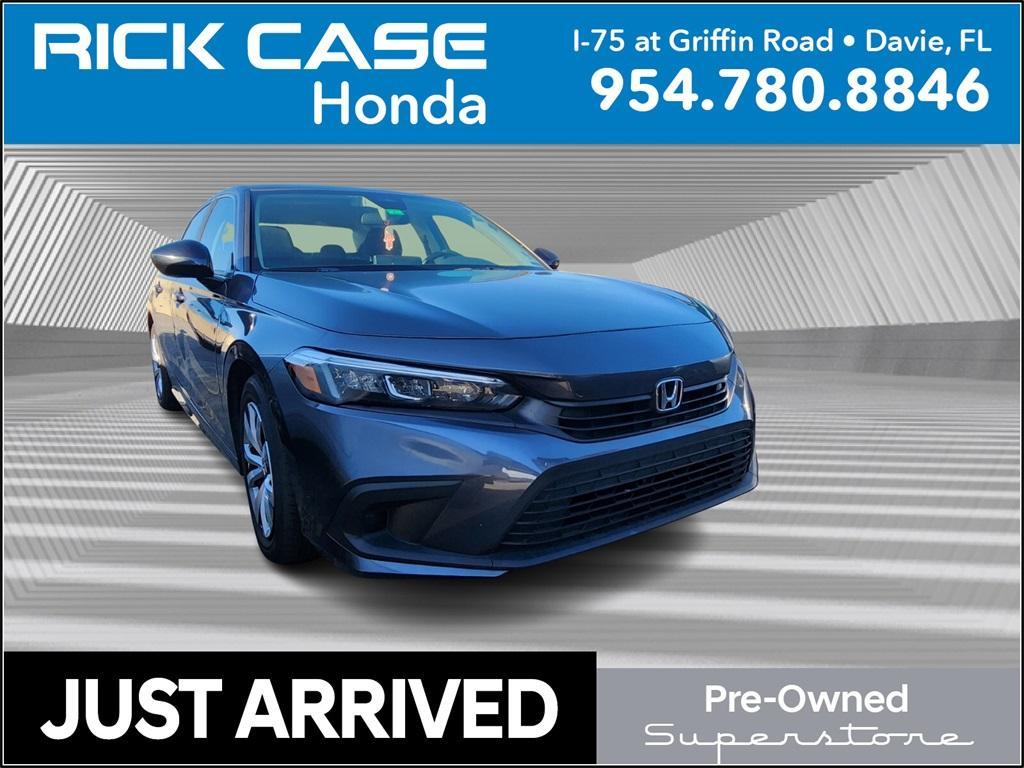 used 2022 Honda Civic car, priced at $19,630