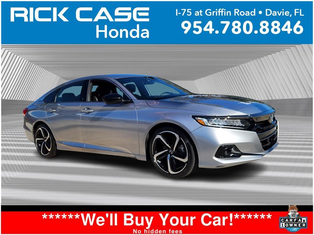 used 2022 Honda Accord car, priced at $24,968