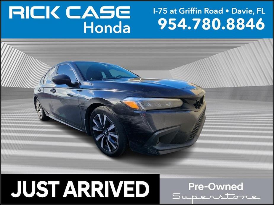 used 2022 Honda Civic car, priced at $23,846