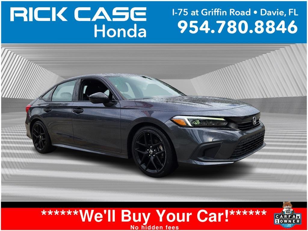 used 2022 Honda Civic car, priced at $23,860