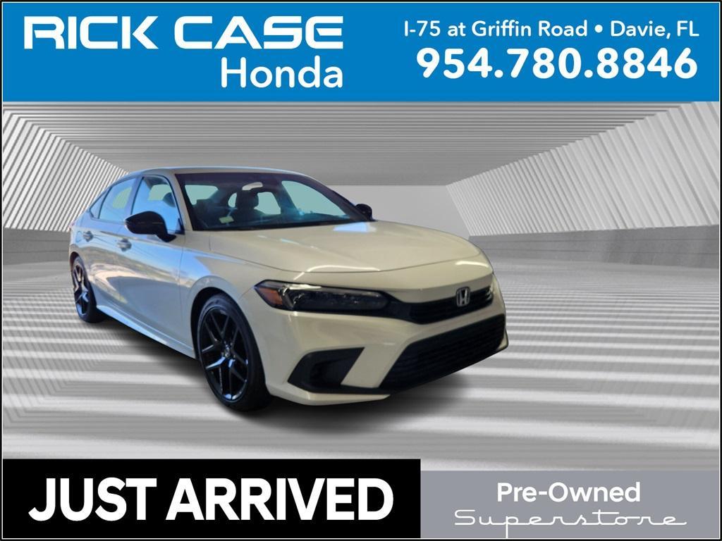 used 2022 Honda Civic car, priced at $22,344