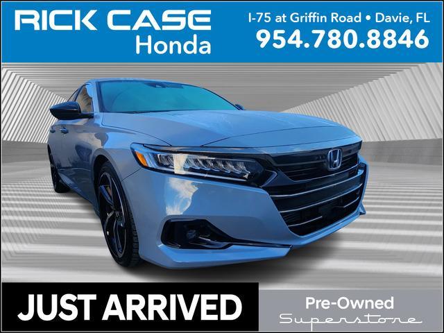 used 2022 Honda Accord car, priced at $27,898