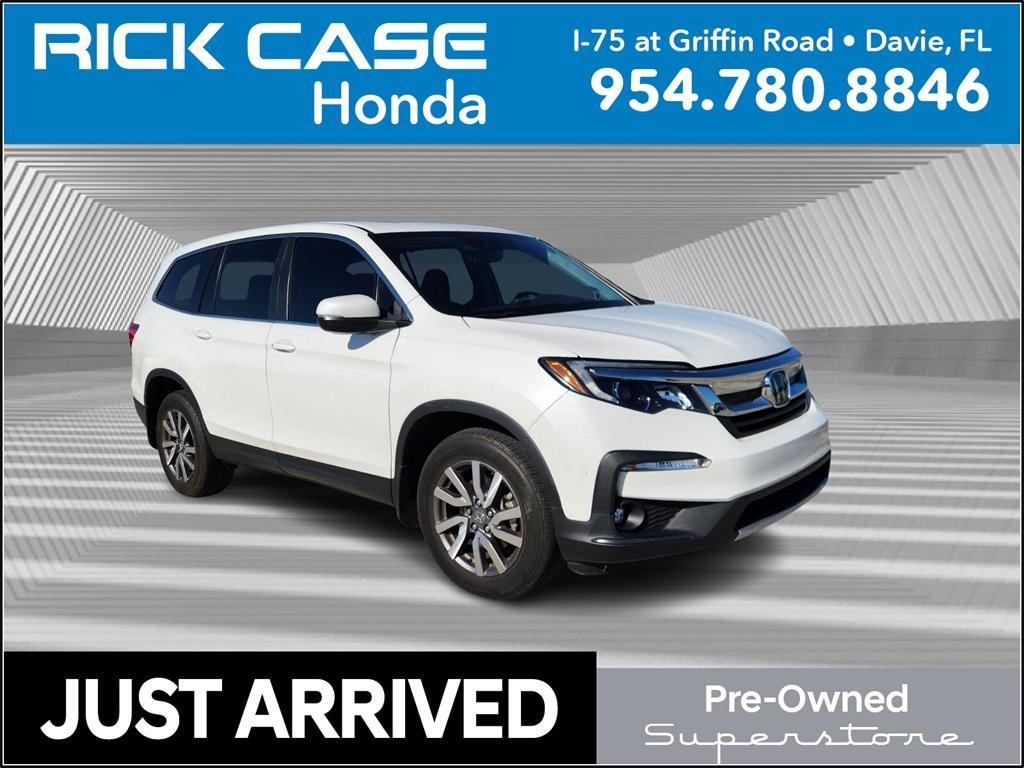 used 2021 Honda Pilot car, priced at $28,840