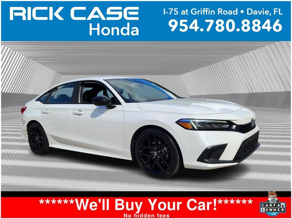 used 2022 Honda Civic car, priced at $23,688