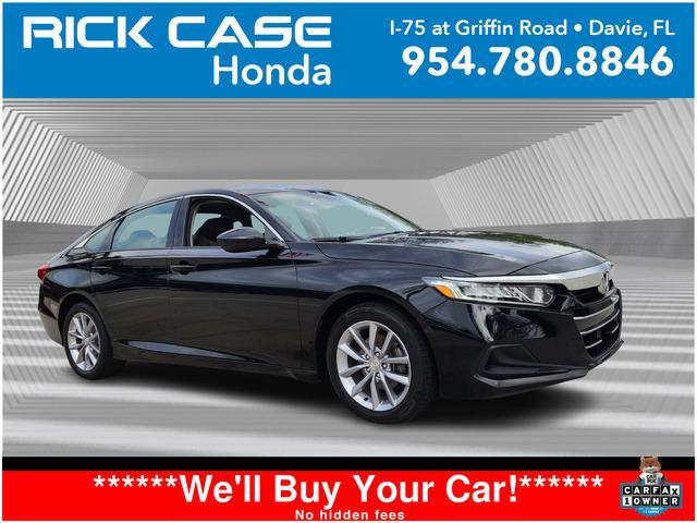 used 2021 Honda Accord car, priced at $19,293