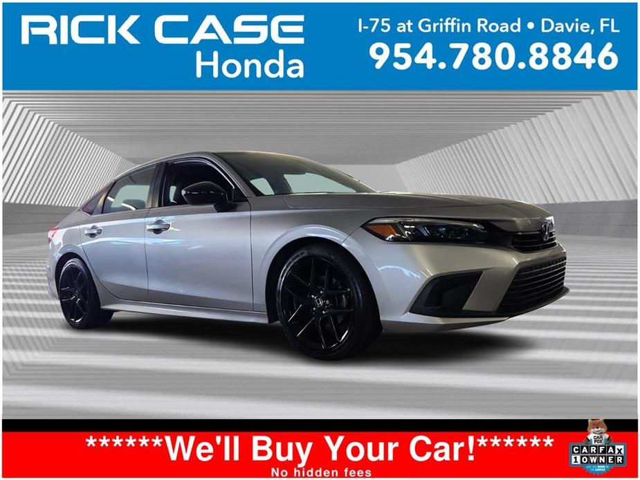 used 2022 Honda Civic car, priced at $23,278