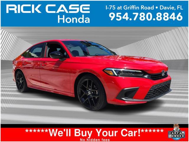 used 2022 Honda Civic car, priced at $23,991