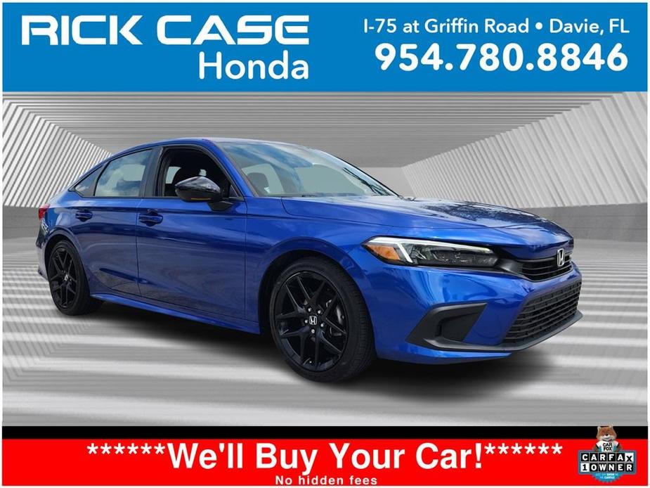 used 2022 Honda Civic car, priced at $22,992