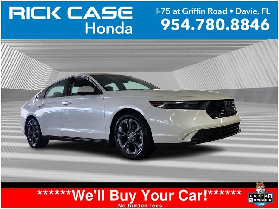 used 2023 Honda Accord car, priced at $26,551