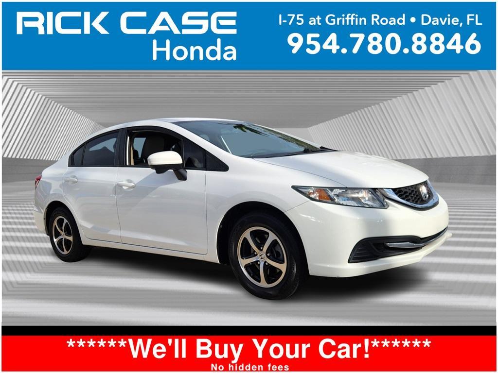 used 2015 Honda Civic car, priced at $15,148