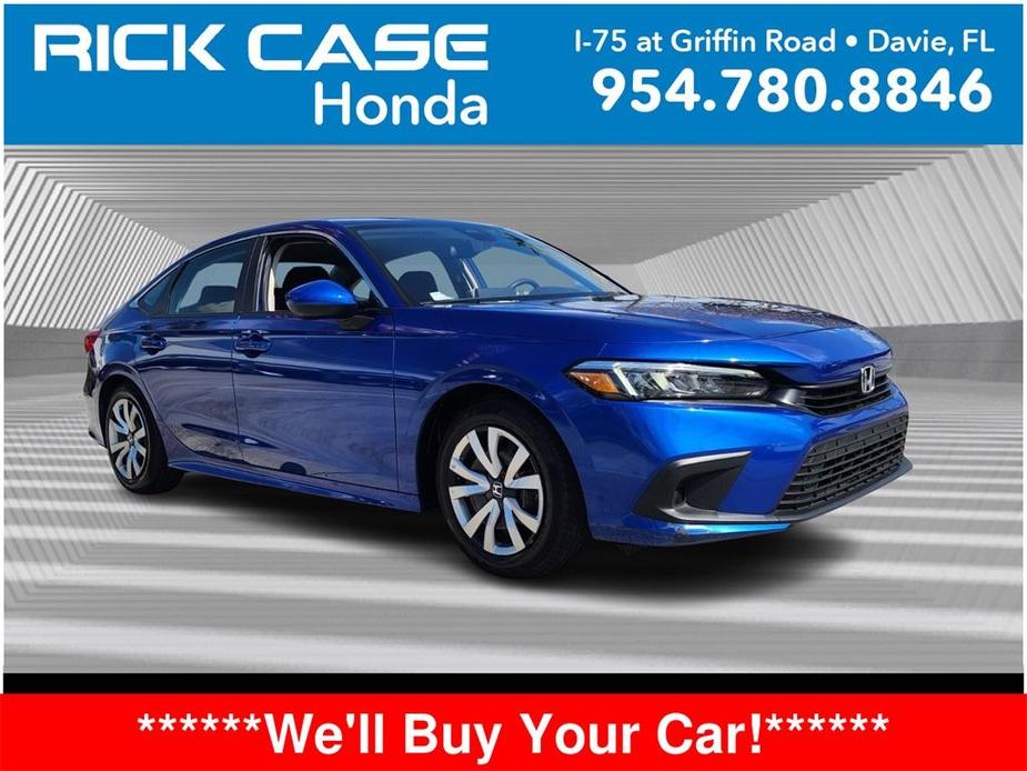 used 2022 Honda Civic car, priced at $18,994