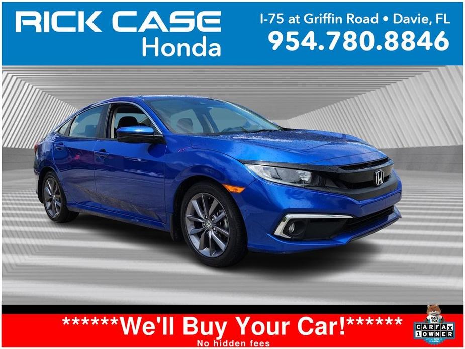 used 2021 Honda Civic car, priced at $20,011