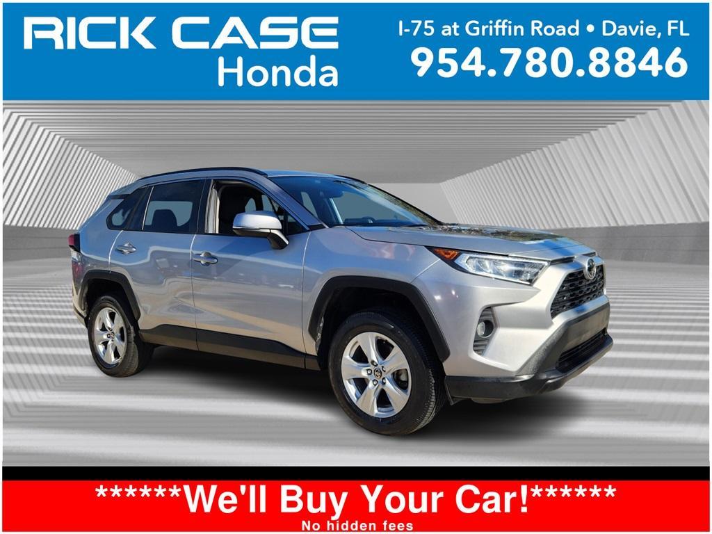 used 2021 Toyota RAV4 car, priced at $24,253