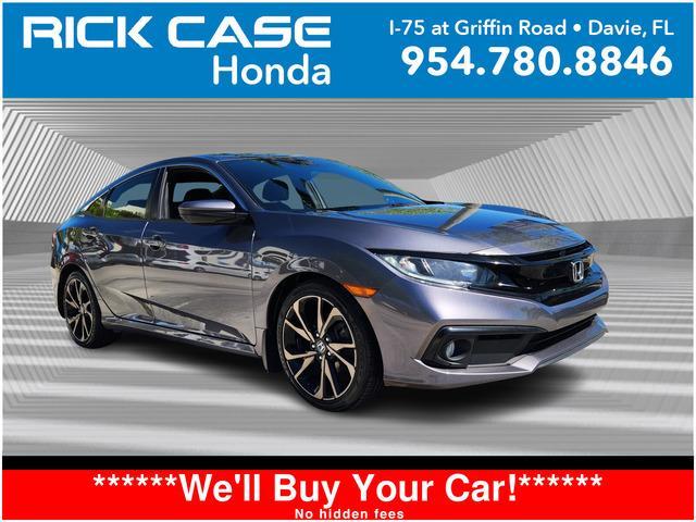 used 2020 Honda Civic car, priced at $20,881
