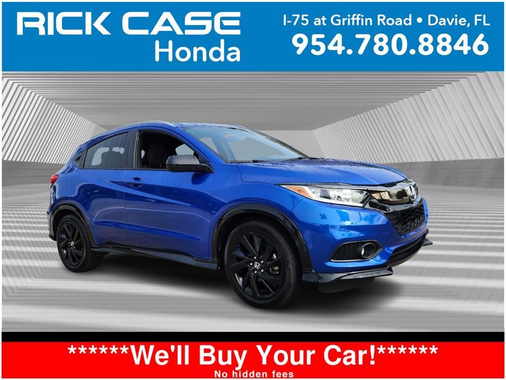 used 2021 Honda HR-V car, priced at $19,295