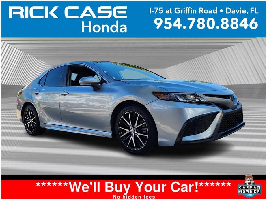 used 2023 Toyota Camry car, priced at $21,652