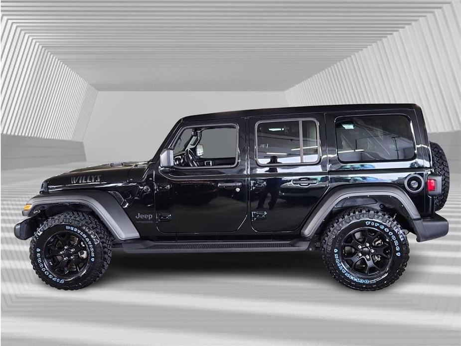 used 2022 Jeep Wrangler Unlimited car, priced at $32,806