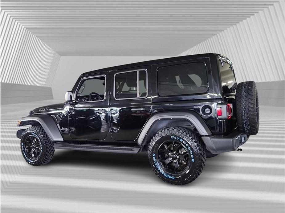 used 2022 Jeep Wrangler Unlimited car, priced at $32,806