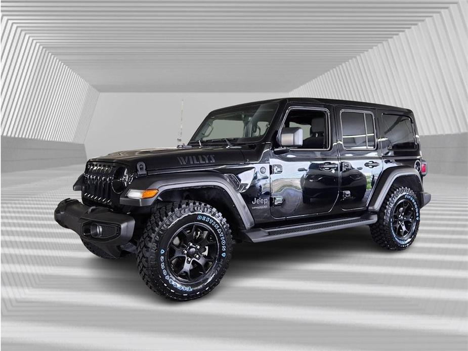 used 2022 Jeep Wrangler Unlimited car, priced at $32,806