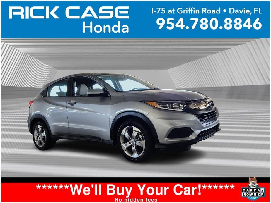 used 2021 Honda HR-V car, priced at $18,991