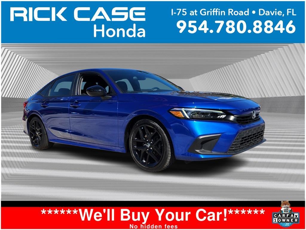 used 2022 Honda Civic car, priced at $22,994