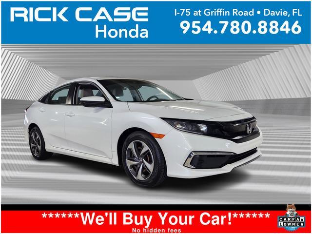 used 2021 Honda Civic car, priced at $19,991