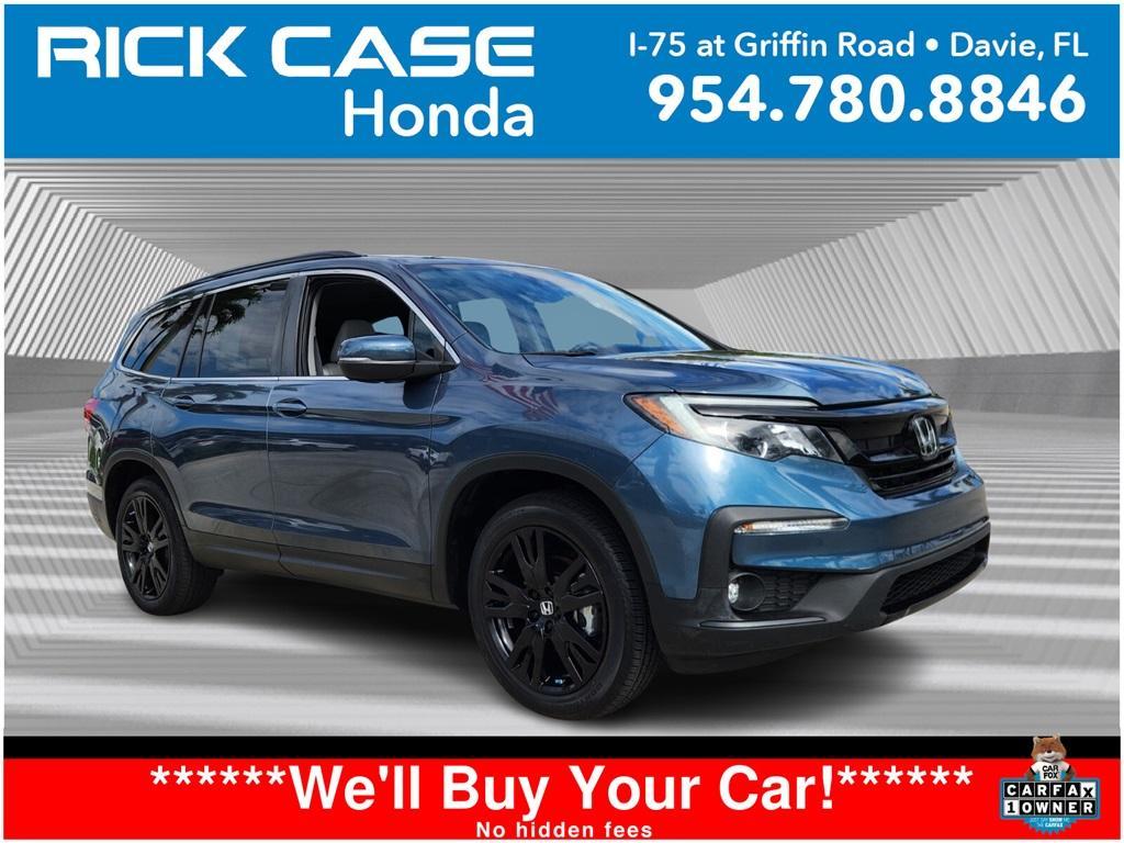 used 2022 Honda Pilot car, priced at $31,445