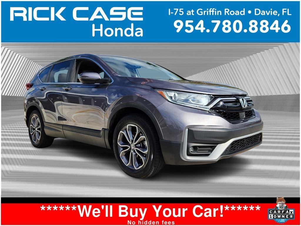 used 2021 Honda CR-V car, priced at $24,023