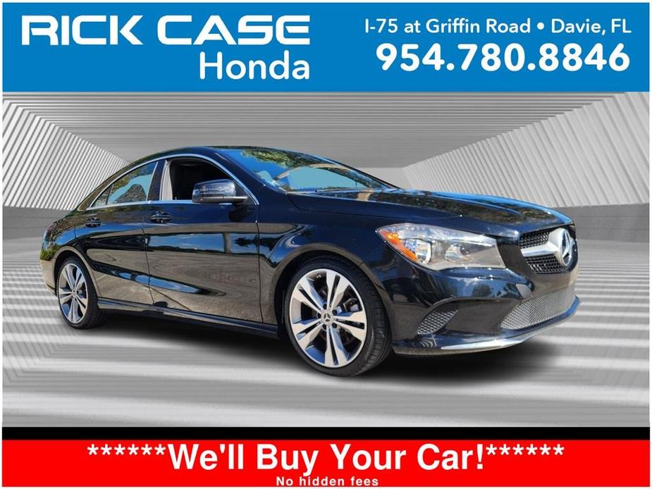 used 2018 Mercedes-Benz CLA 250 car, priced at $17,147