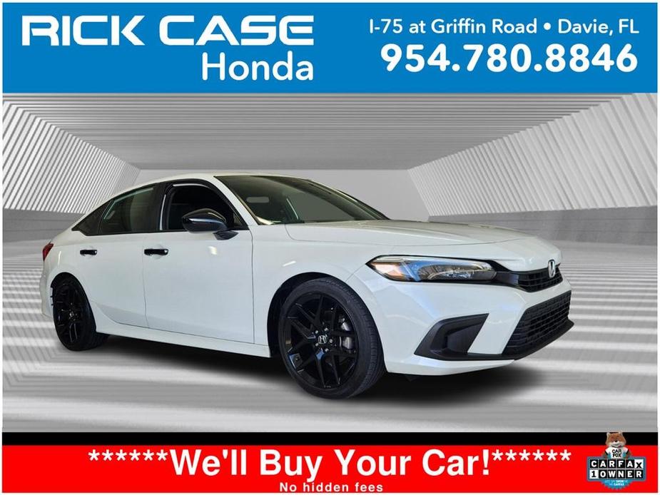 used 2022 Honda Civic car, priced at $22,844