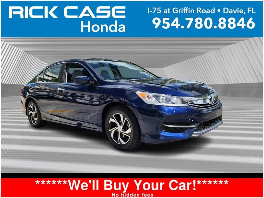 used 2017 Honda Accord car, priced at $18,925
