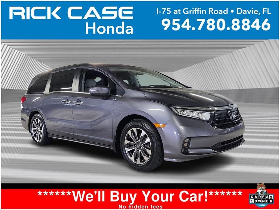 used 2021 Honda Odyssey car, priced at $30,991