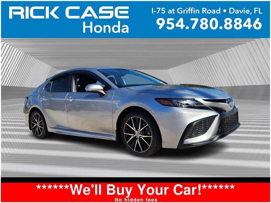 used 2021 Toyota Camry car, priced at $24,847