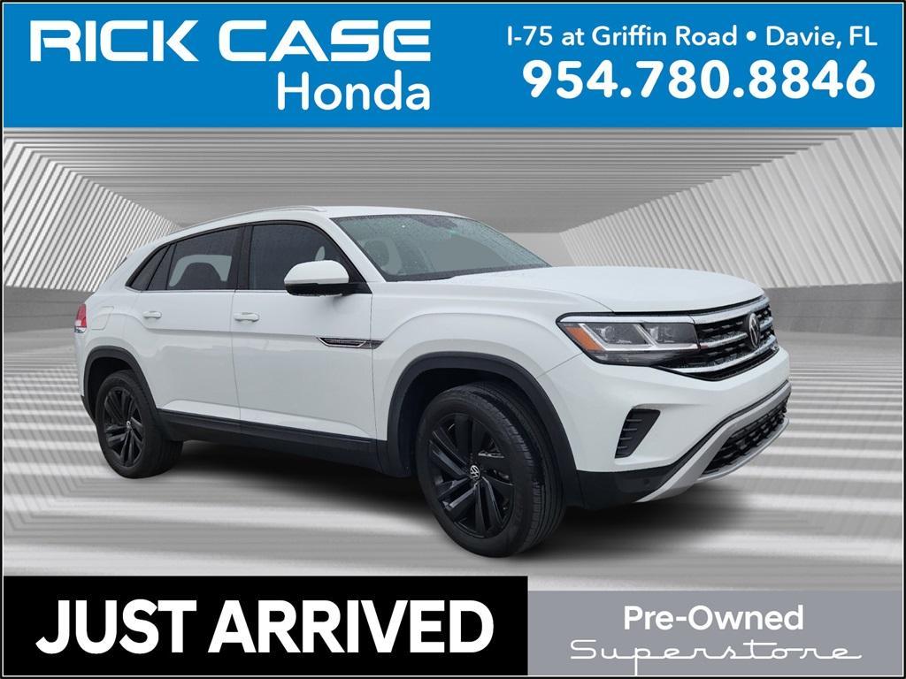 used 2023 Volkswagen Atlas Cross Sport car, priced at $26,585