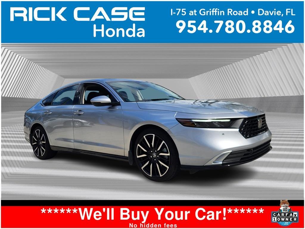 used 2024 Honda Accord Hybrid car, priced at $32,466