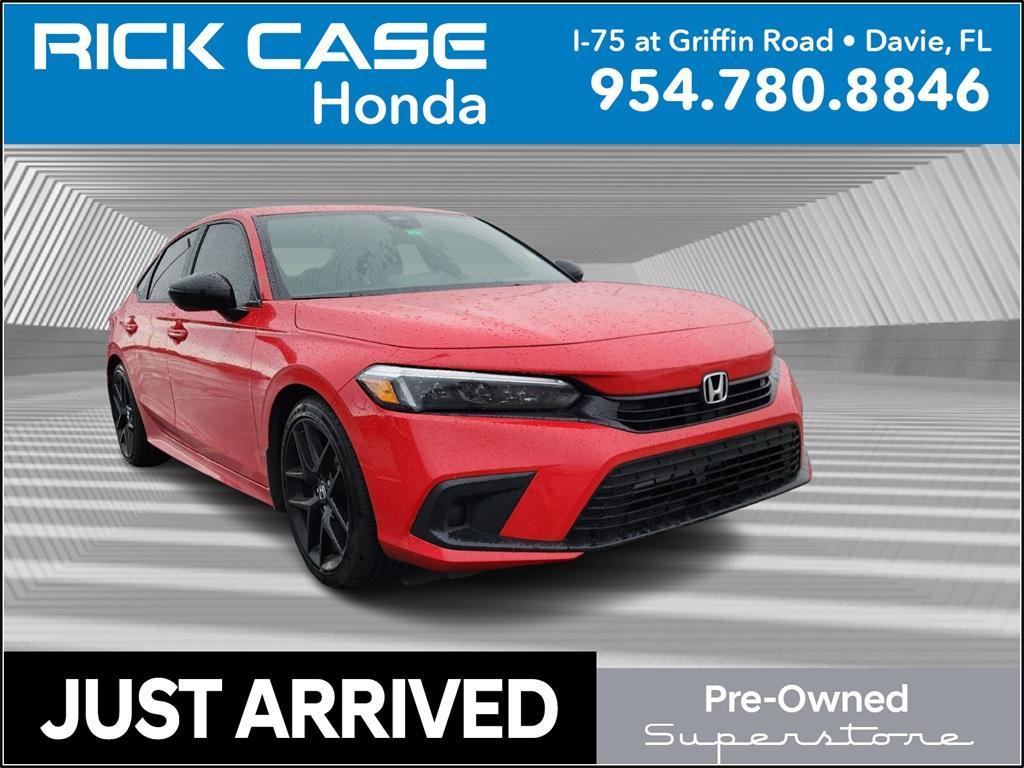 used 2024 Honda Civic car, priced at $26,197