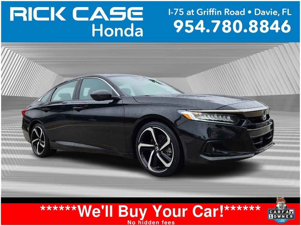 used 2022 Honda Accord car, priced at $25,263