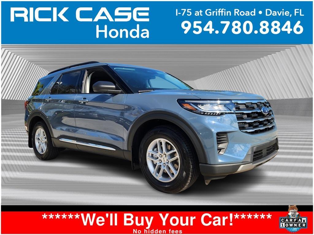 used 2025 Ford Explorer car, priced at $37,989