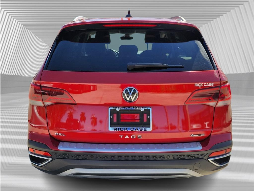 used 2022 Volkswagen Taos car, priced at $22,923