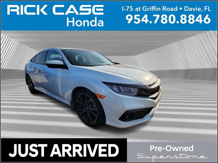 used 2021 Honda Civic car, priced at $21,267