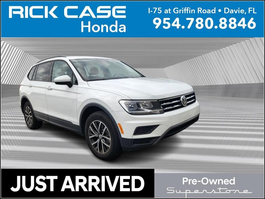 used 2021 Volkswagen Tiguan car, priced at $16,884