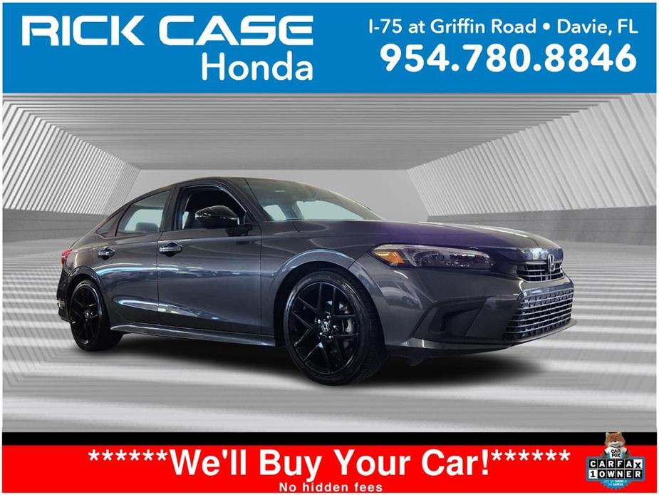 used 2024 Honda Civic car, priced at $25,525