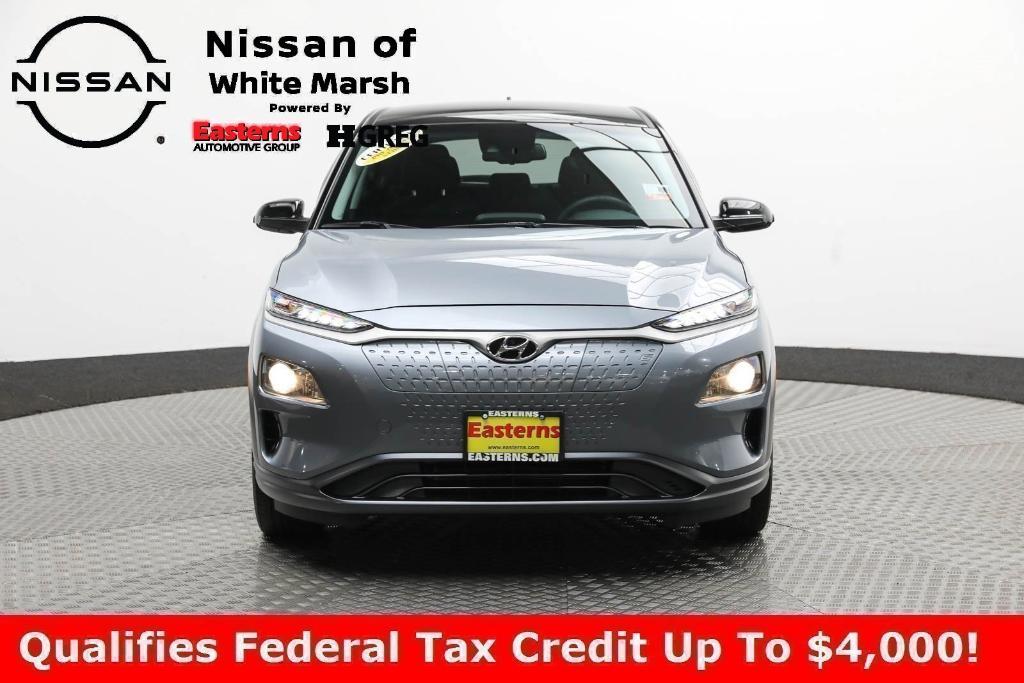 used 2021 Hyundai Kona EV car, priced at $20,950