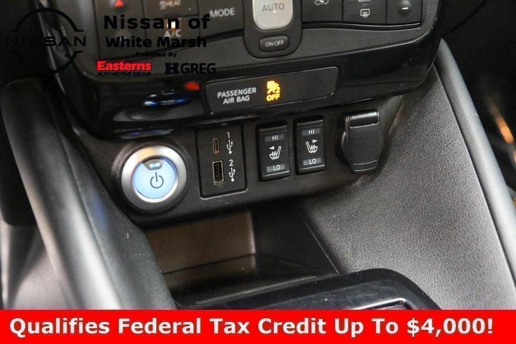 used 2022 Nissan Leaf car, priced at $18,850