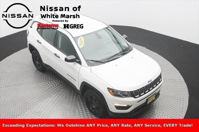 used 2019 Jeep Compass car, priced at $17,550